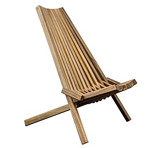 Costco Melino Wooden Folding Chair $25.00 YMMV In-Store Only
