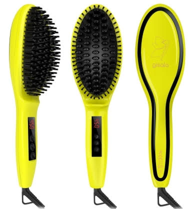 Metal Ceramic Heater Hair Straightening Brush $19.59