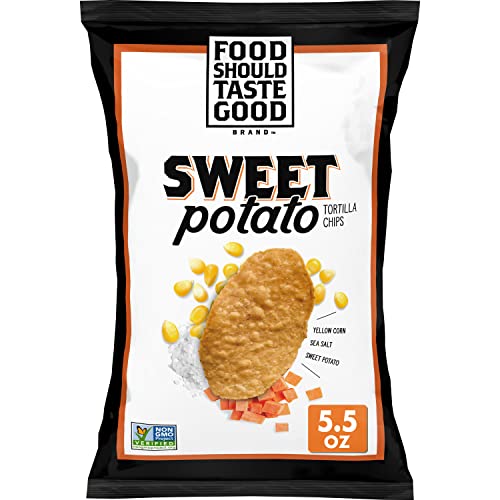 Food Should Taste Good Tortilla Chips (Sweet Potato, Gluten Free) 5.5 oz $2.13