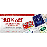 20% OFF your order at Drugstore.com