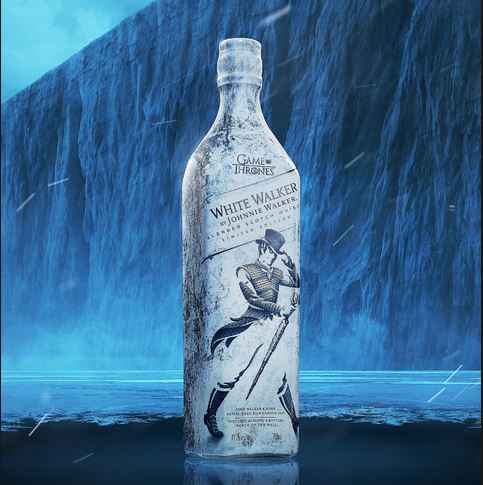 WHITE WALKER BY JOHNNIE WALKER (limited-edition Scotch Whisky - 750ML / $45 + tax/shipping)
