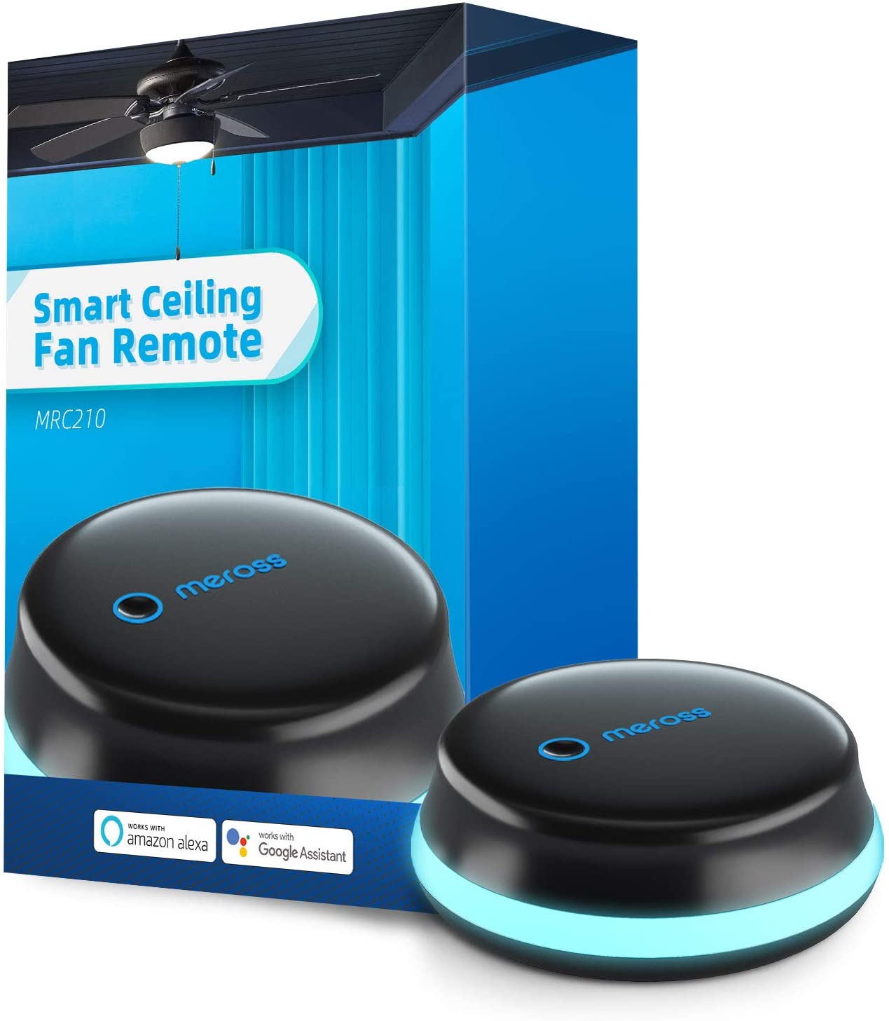 Meross Mrc210 Smart Ceiling Fan Remote Control 39 99 After Clipping Coupon Fs Amazon