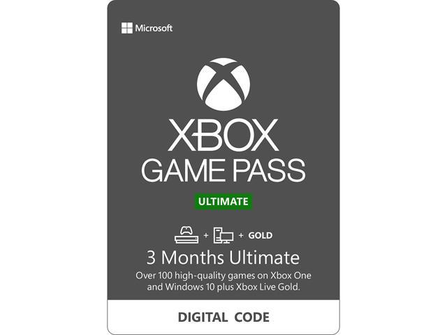Xbox Game Pass Ultimate 3-Month Membership US [Digital Code] - $21.99
