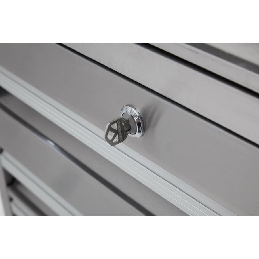Kobalt 3000 41-in W x 41-in H 11-Drawer Stainless Steel ...