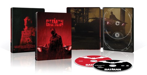 The Batman [SteelBook] [Includes Digital Copy] [4K Ultra HD Blu-ray/Blu-ray] for $19.99 @ BestBuy