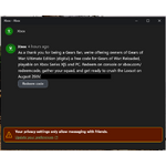 Free &quot;Gears of War: Reloaded&quot; Xbox key for owners of &quot;Gears of War: Ultimate Edition (digital)&quot;
