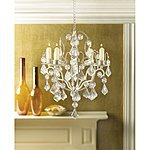 Zingz and Thingz Baroque Chandelier in Ivory $39.99 + fs @cymax.com