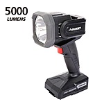 Husky 5000 Lumen Hybrid Power Swivel Rechargeable Spotlight $29.88