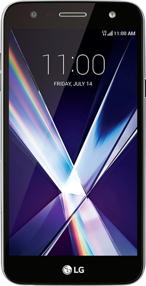 LG - X Charge, Unlimited Prepaid - Black (UNREAL Mobile) $29.99