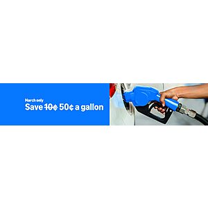 YMMV:- Save $.50c/gallon for prime members