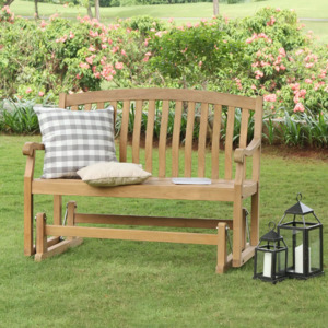 Member's mark painted sale wood glider bench