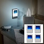4 Amertac Blue Glow LED Night Lights - $7.99 + FS from Deal Genius
