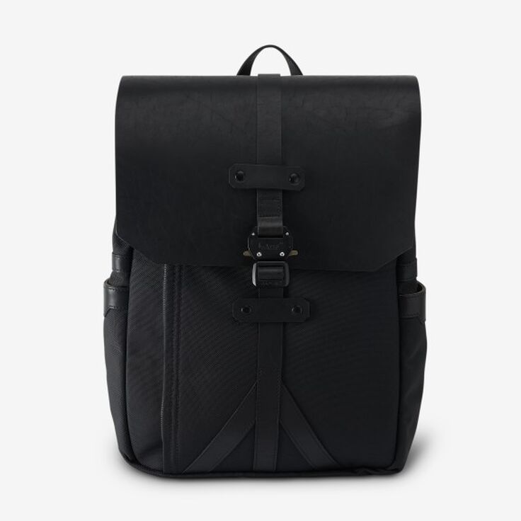 Allen Edmonds twill flap backpack (black or olive) $99.97 (Msrp $550)