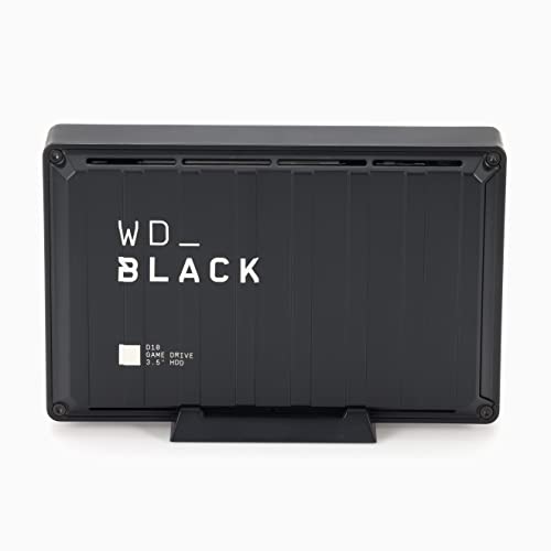 WD_BLACK 8TB D10 Game Drive - Portable External Hard Drive HDD Compatible with Playstation, Xbox, PC, & Mac - WDBA3P0080HBK-NESN $131.66