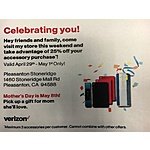 Verizon Wireless 25% off accessory purchase. Friends and Family! B&amp;M only few locations. NOT ONLINE! YMMV!