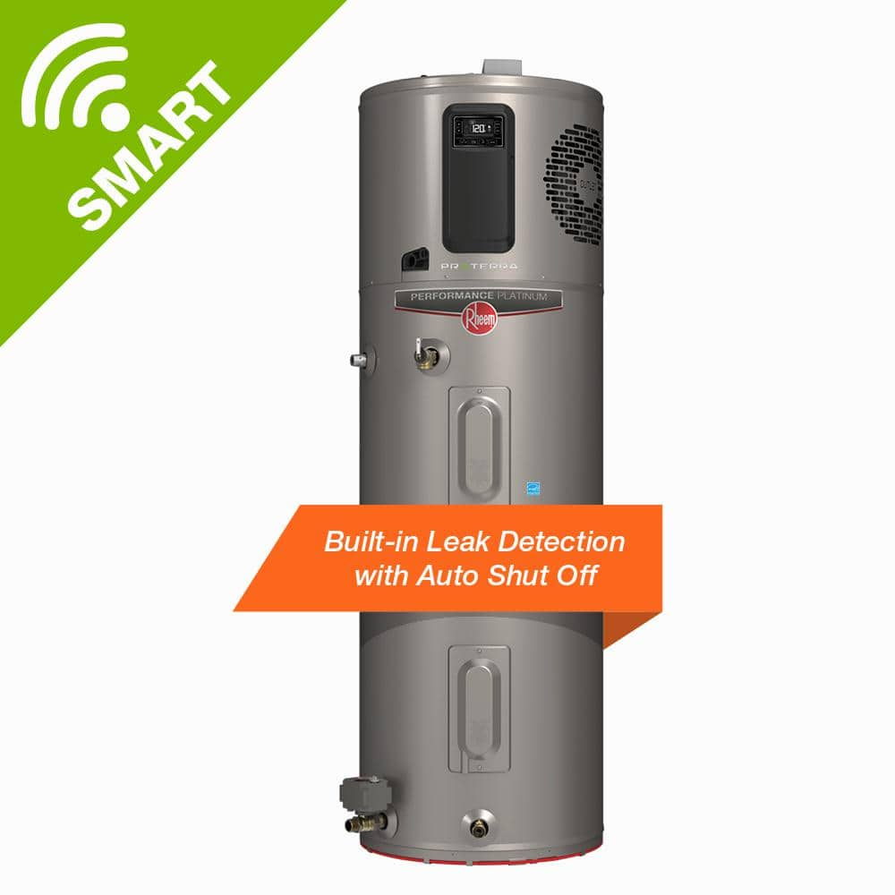 Rheem ProTerra 50 Gal. 10-Year Hybrid High Efficiency Smart Tank Electric Water Heater with Leak Detection & Auto Shutoff XE50T10HS45U0 - The Home Depot $1489
