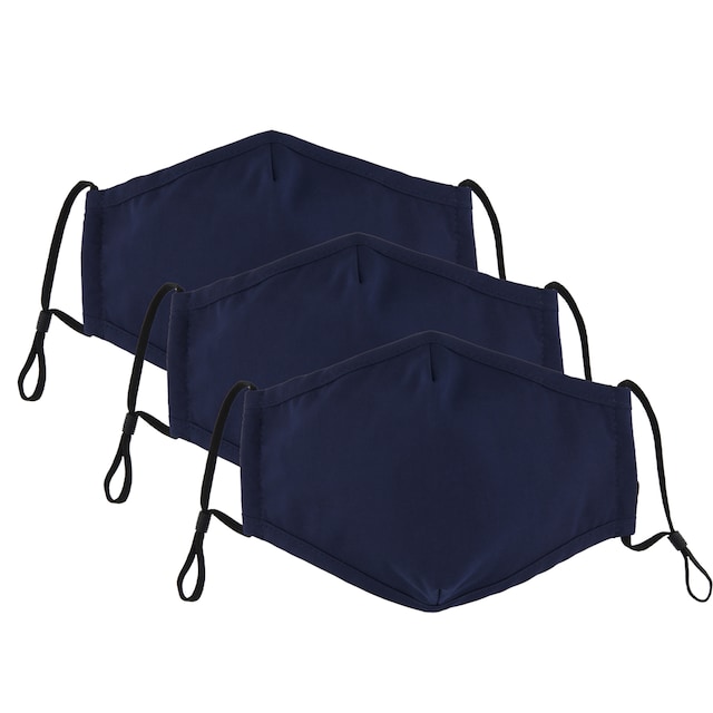 Kohls cardholders: Adult Bespoke washable face mask with Built-in filter lining 3 pack $10.49, Single $4.89