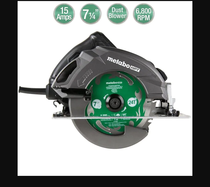 Ymmv Lowes Metabo Hpt Was Hitachi Power Tools Ripmax 7 1 4 In