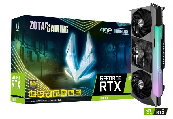 ZOTAC Gaming GeForce RTX 3090 AMP Extreme Holo $1749.99