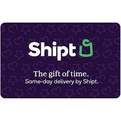 12 month Shipt membership card +$25 target eGift card (email delivery) $99