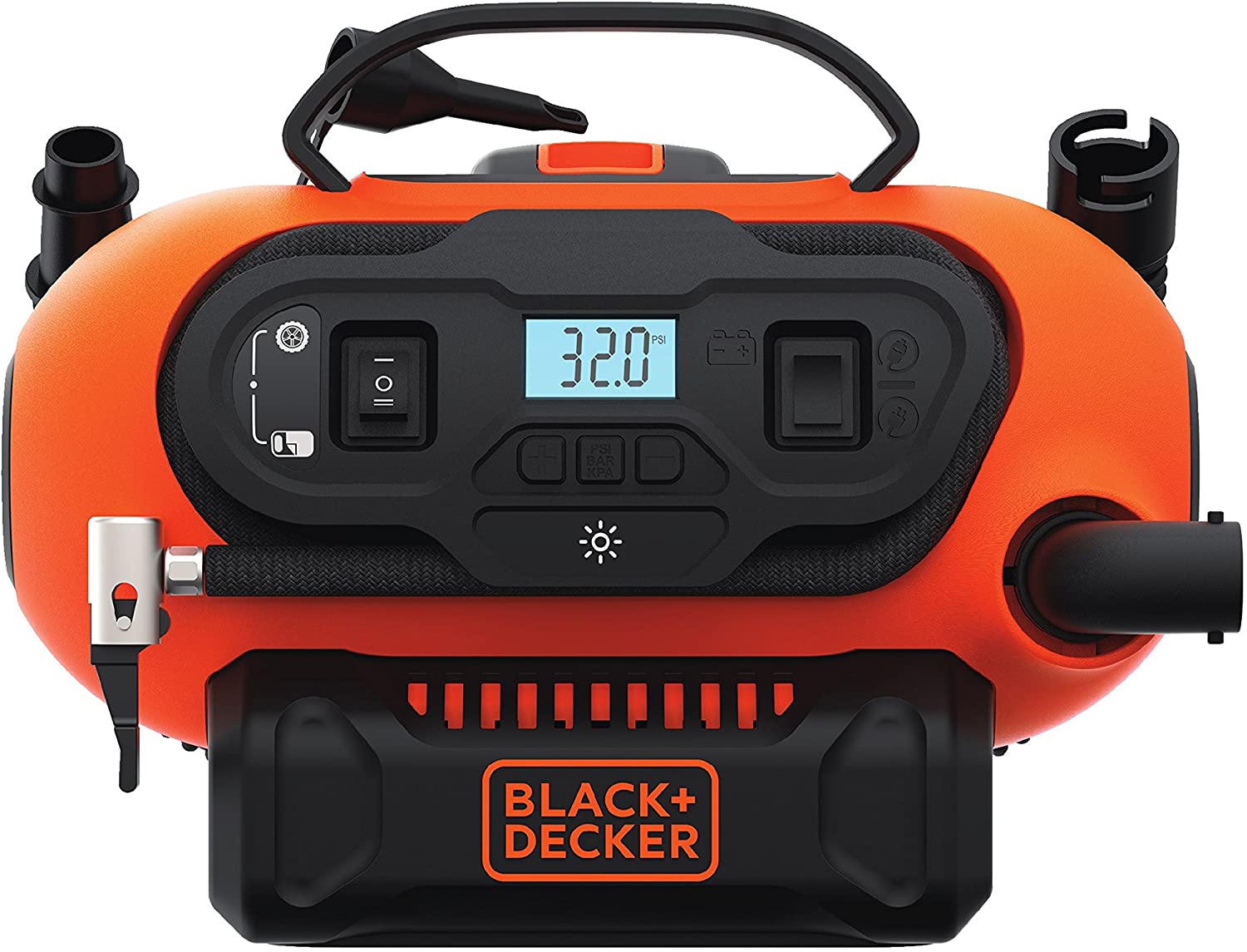 $55 BLACK &amp; DECKER 20V MAX Cordless Tire Inflator, Cordless &amp; Corded Power, Tool Only $55.01