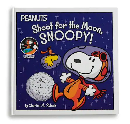 Kohl's Cares Peanuts Shoot for the Moon, Snoopy! Book $2.5