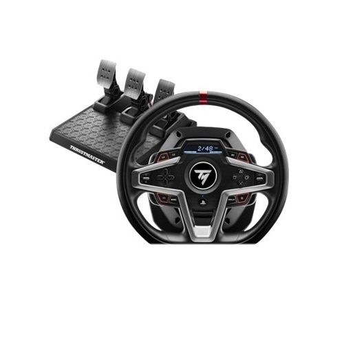 ThrustMaster T248 - $100 off - Wheel and pedals set - wired - for PC, Playstation PS4, PS5 (Xbox version also - link below) $299.99
