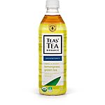 Teas' Tea Unsweetened Lemongrass Green Tea 16.9 Ounce (Pack of 12) Organic, Sugar Free, Zero calorie - $9.56