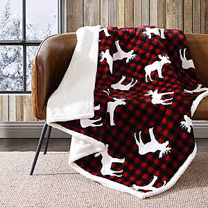 Eddie bauer fleece throws deals