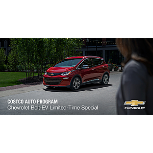 Chevy bolt store costco price