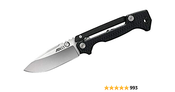 Cold Steel AD-10 and AD-15 Tactical Folding Knife with Lock and Pocket Clip - Premium S35VN Steel Blade - $81