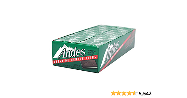 Andes Creme De Menthe Thin Mints 1.25 Pound - $7.86