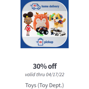 Meijer shop toy coupons