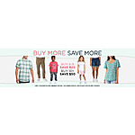 Costco Members: Extra Savings on Select Clothes and Shoes: $50 Off 10+ Items or $20 Off 5-9 Items (Online Savings Only) + Free Shipping