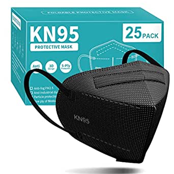 Amazon Topmax 5-Ply KN95 Masks 25-pk $4 One-Time w/Coupon Code or As Low As $3.25 w/S&S Free Prime Shipping AMZN