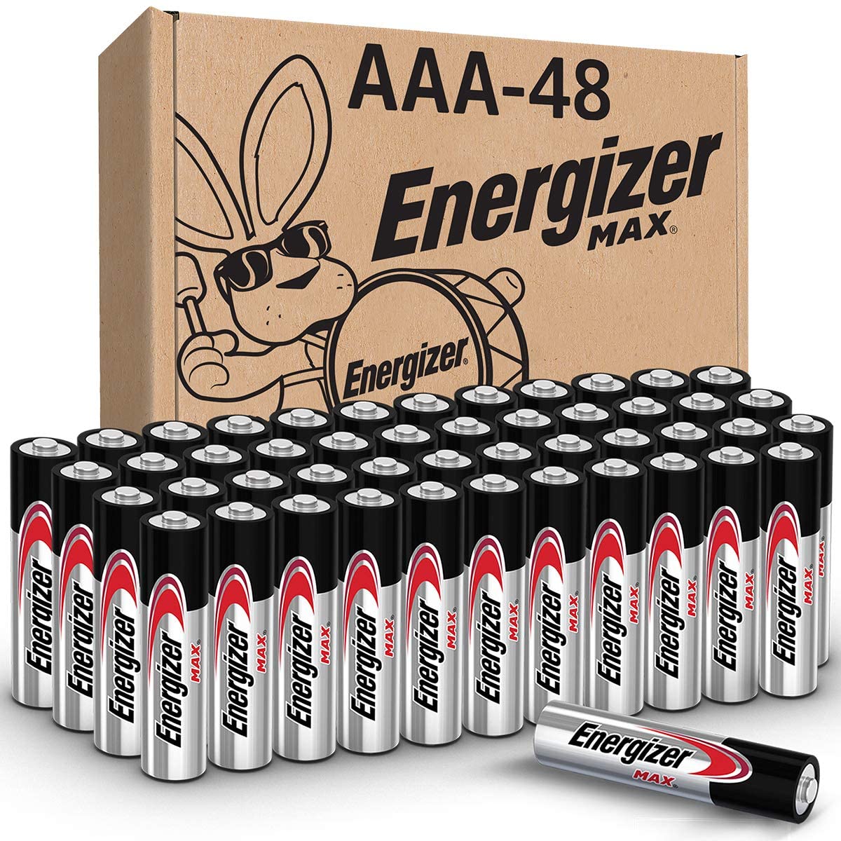 Energizer AAA Batteries (48 Count), Triple A Max Alkaline Battery $15.94