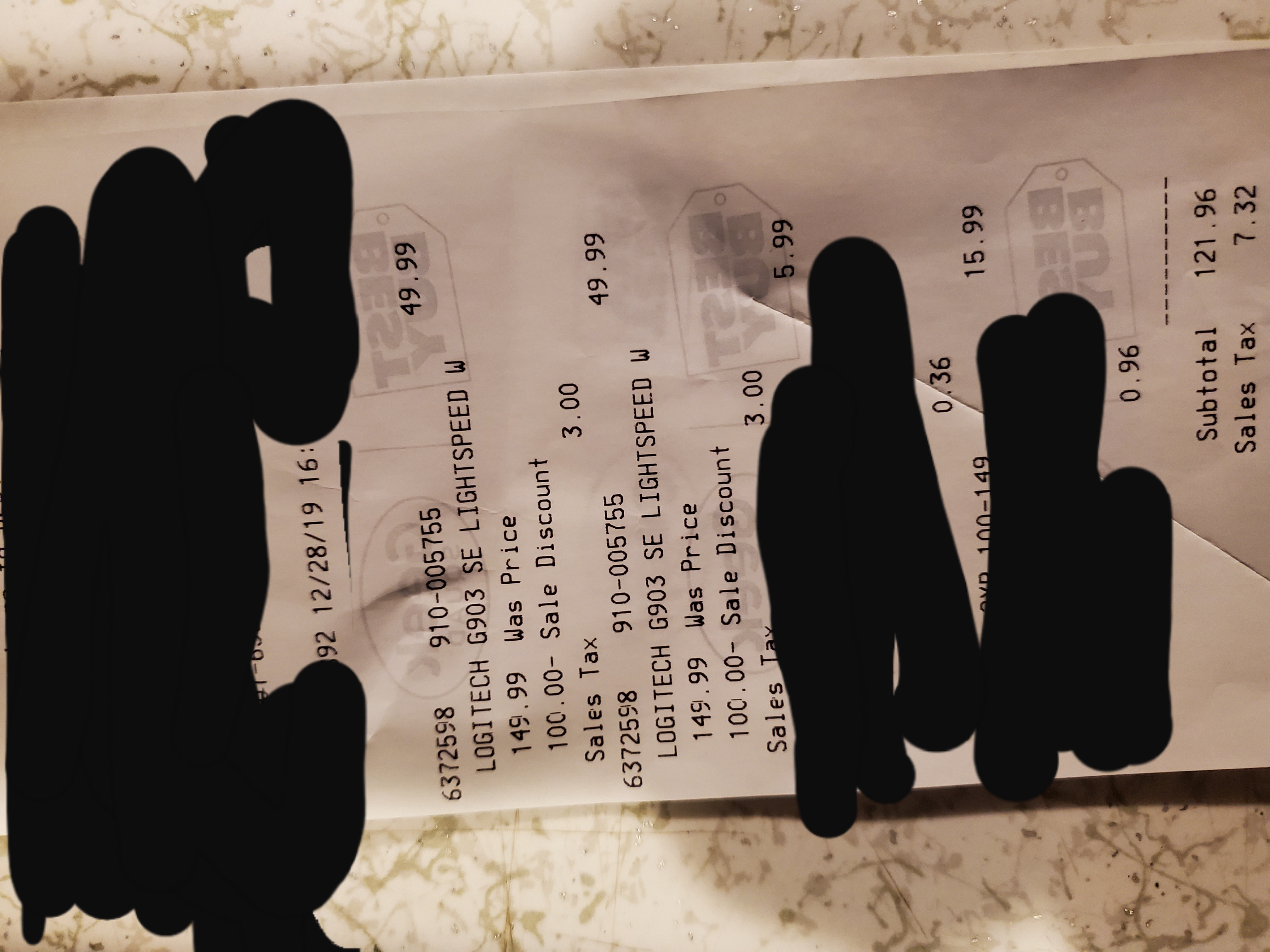 Logitech - G903 SE ($65 online $50 in store) Wireless Optical Gaming Mouse - Black YMMV