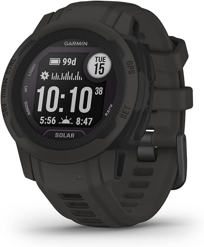 Garmin Instinct 2S Solar GPS Fitness Watch, Graphite Color, 40 MM $234.3