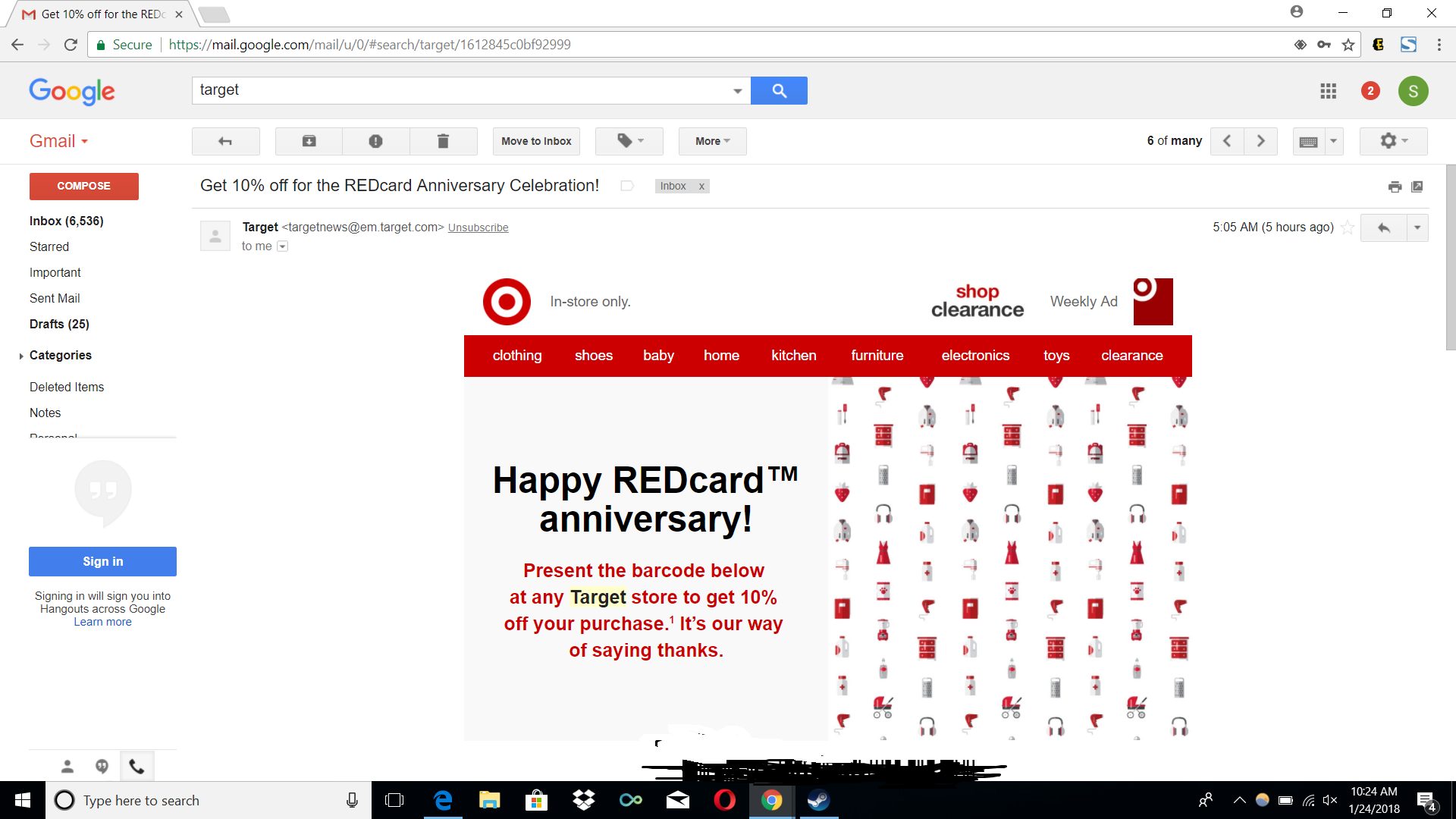 Target Get 10 Off For The Redcard Anniversary Celebration Ymmv