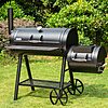 Sophia & William Heavy-Duty Charcoal Outdoor Smoker Grills, Extra Large Offset Smoker (941 SQ.IN. Cooking Area), Charcoal Grill & Smoker Combo for BBQ Patio Cooking $418.94