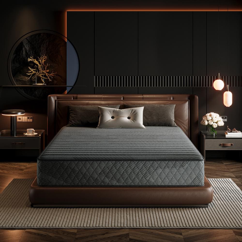Babo Care King Size Medium Firm 12 in. Cool Gel Memory Foam Hybrid Mattress with CertiPUR-US, SGS and OEKO-TEX $277 at Home Depot