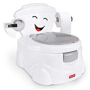 Fisher-Price™ 2-N-1 Toddler Toilet Cheer for Me!Potty Training Seat with Lights Sounds Phrases and Removable Potty Ring $19.52