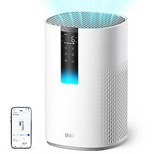 Dreo HEPA Air Purifier for Large Room up to 1600 sq.ft/2h $65.99