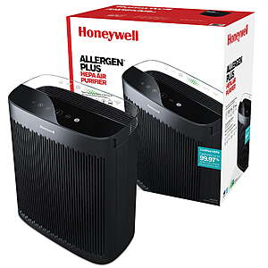 Honeywell Air Purifier, HPA5200B, 1700 sq ft, HEPA Filter, Allergen+ Plus, Smoke, Pollen, Dust Reducer $802