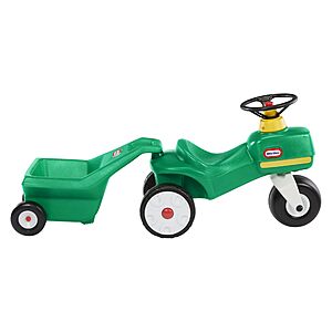 Little Tikes Tractor & Cart, Foot-to-Floor Ride-On, for Boys and Girls Ages 1-5 Years $45.49