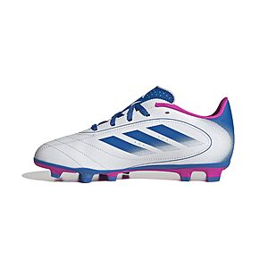 Adidas Unisex-Kids Goletto IX Firm Ground/Multi Ground Soccer, White/Bright Royal/Team Shock Pink, 1.5 $15.59