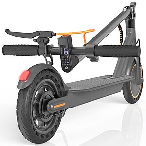 Aovowheel Electric Scooter for Adults, 8.5'' Folding E Scooter with 350W Motor 19 Mph Top Speed, Max 19 Miles Long Range, Commuting Scooters with Dual Brakes System $159.98