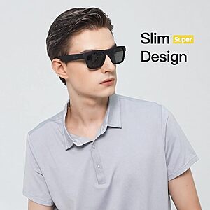 OhO Smart Glasses,Polarized Sunglasses with Bluetooth Speaker,Athletic/Outdoor UV Protecti