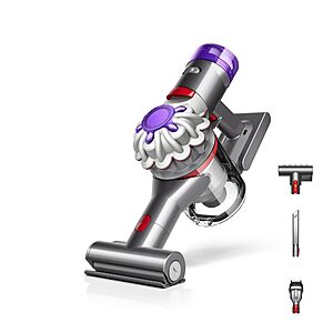 Dyson Car+Boat Handheld Vacuum, Cordless and Lightweight, Cleans Hard Surfaces and Upholstery, 115AW, 2 Power Modes, Up to 50 Minutes&sup2; $229