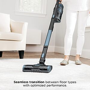 Shark Pet Cordless Stick Vacuum with XL Dust Cup, LED Headlights, Removable Handheld Vac, Crevice Tool Ice Blue, IX141AMZ $159.99